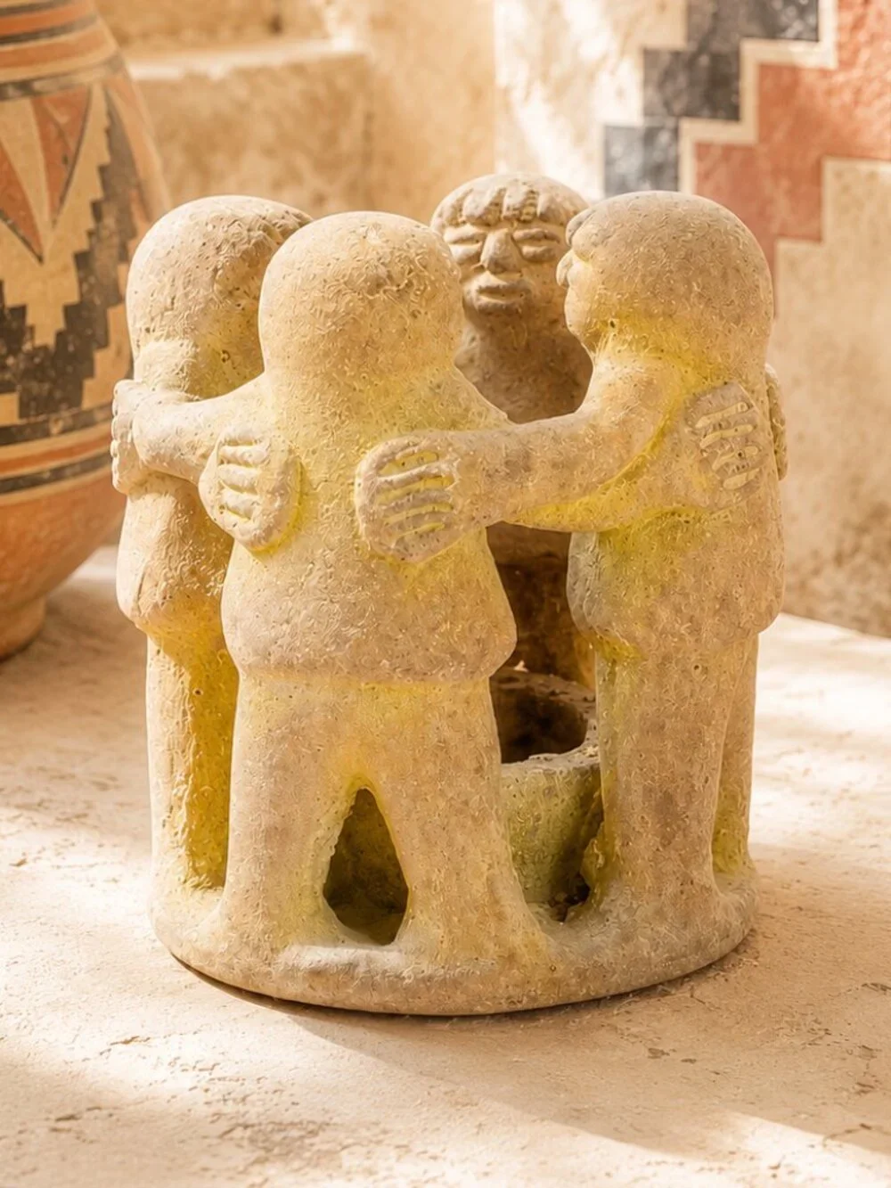 Vintage Stamped Mexican Terracotta 
